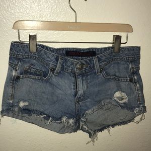 STONE Love Blue Jean shorts